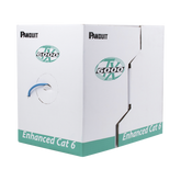 Bobina de Cable UTP 305 m. de Cobre, TX6000™ PanNet, Reelex, Azul, Categoría 6 Mejorado (23 AWG), PVC (CM), de 4 pares